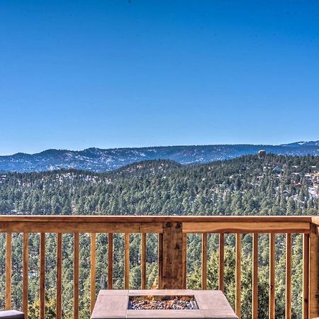 Villa Mountains Majesty Cabin With Hot Tub And Mtn Views! Ruidoso Exterior foto