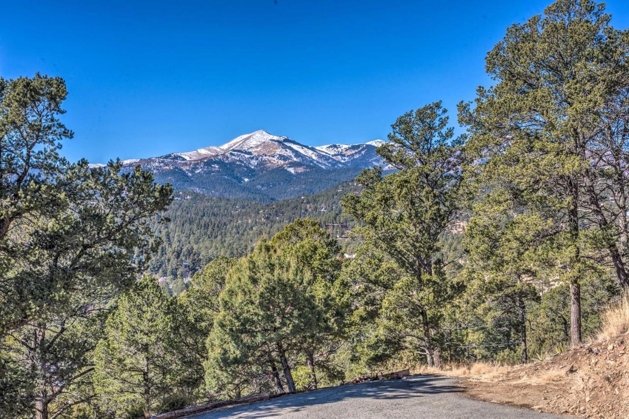 Villa Mountains Majesty Cabin With Hot Tub And Mtn Views! Ruidoso Exterior foto